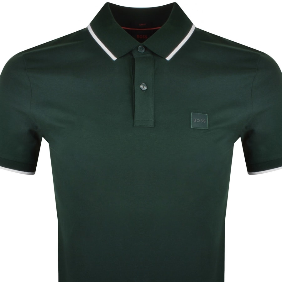 Boss green polo clearance